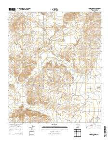 Hondo Reservoir New Mexico Historical topographic map, 1:24000 scale, 7.5 X 7.5 Minute, Year 2013