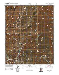 Honey Boy Ranch New Mexico Historical topographic map, 1:24000 scale, 7.5 X 7.5 Minute, Year 2011