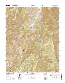 Honey Boy Ranch New Mexico Current topographic map, 1:24000 scale, 7.5 X 7.5 Minute, Year 2017