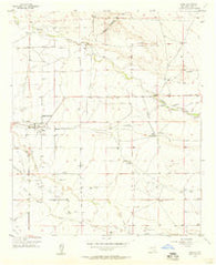 Hope New Mexico Historical topographic map, 1:24000 scale, 7.5 X 7.5 Minute, Year 1956