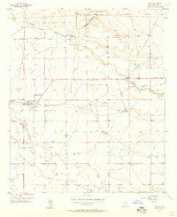 Hope New Mexico Historical topographic map, 1:24000 scale, 7.5 X 7.5 Minute, Year 1956
