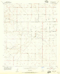 Hope NE New Mexico Historical topographic map, 1:24000 scale, 7.5 X 7.5 Minute, Year 1955