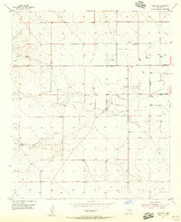 Hope NE New Mexico Historical topographic map, 1:24000 scale, 7.5 X 7.5 Minute, Year 1955