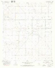 Hope NE New Mexico Historical topographic map, 1:24000 scale, 7.5 X 7.5 Minute, Year 1955