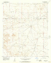 Hope NW New Mexico Historical topographic map, 1:24000 scale, 7.5 X 7.5 Minute, Year 1955