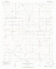 Hope SE New Mexico Historical topographic map, 1:24000 scale, 7.5 X 7.5 Minute, Year 1956