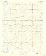 Hope SE New Mexico Historical topographic map, 1:24000 scale, 7.5 X 7.5 Minute, Year 1956