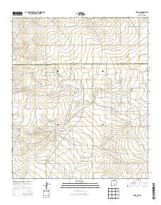Hope NE New Mexico Historical topographic map, 1:24000 scale, 7.5 X 7.5 Minute, Year 2013