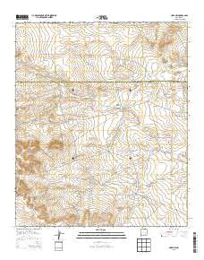 Hope NW New Mexico Historical topographic map, 1:24000 scale, 7.5 X 7.5 Minute, Year 2013