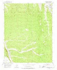 Horcado Ranch New Mexico Historical topographic map, 1:24000 scale, 7.5 X 7.5 Minute, Year 1953