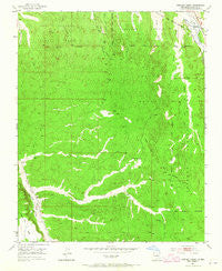 Horcado Ranch New Mexico Historical topographic map, 1:24000 scale, 7.5 X 7.5 Minute, Year 1953