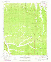 Horcado Ranch New Mexico Historical topographic map, 1:24000 scale, 7.5 X 7.5 Minute, Year 1953