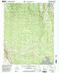 Horcado Ranch New Mexico Historical topographic map, 1:24000 scale, 7.5 X 7.5 Minute, Year 2002