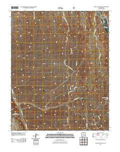Horcado Ranch New Mexico Historical topographic map, 1:24000 scale, 7.5 X 7.5 Minute, Year 2011