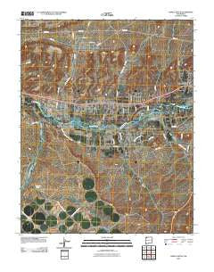 Horn Canyon New Mexico Historical topographic map, 1:24000 scale, 7.5 X 7.5 Minute, Year 2010