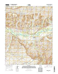 Horn Canyon New Mexico Historical topographic map, 1:24000 scale, 7.5 X 7.5 Minute, Year 2013