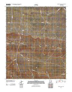 Horney Ranch New Mexico Historical topographic map, 1:24000 scale, 7.5 X 7.5 Minute, Year 2010