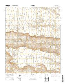 Horney Ranch New Mexico Historical topographic map, 1:24000 scale, 7.5 X 7.5 Minute, Year 2013