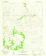 Horse Pasture Tank New Mexico Historical topographic map, 1:24000 scale, 7.5 X 7.5 Minute, Year 1963