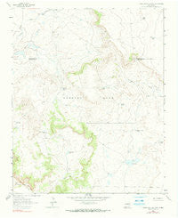 Horse Pasture Tank New Mexico Historical topographic map, 1:24000 scale, 7.5 X 7.5 Minute, Year 1963
