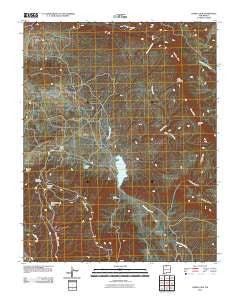 Horse Lake New Mexico Historical topographic map, 1:24000 scale, 7.5 X 7.5 Minute, Year 2010
