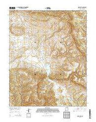 Horse Lake New Mexico Historical topographic map, 1:24000 scale, 7.5 X 7.5 Minute, Year 2013