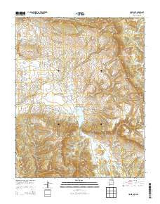 Horse Lake New Mexico Historical topographic map, 1:24000 scale, 7.5 X 7.5 Minute, Year 2013