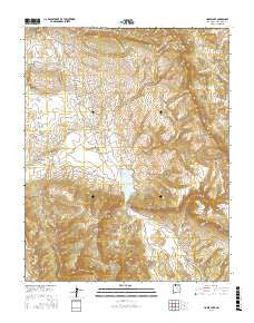 Horse Lake New Mexico Current topographic map, 1:24000 scale, 7.5 X 7.5 Minute, Year 2017
