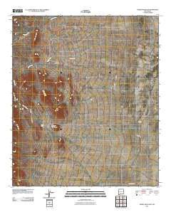 Horse Mountain New Mexico Historical topographic map, 1:24000 scale, 7.5 X 7.5 Minute, Year 2010