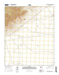 Horse Mountain East New Mexico Current topographic map, 1:24000 scale, 7.5 X 7.5 Minute, Year 2017