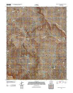 Horse Pasture Tank New Mexico Historical topographic map, 1:24000 scale, 7.5 X 7.5 Minute, Year 2010