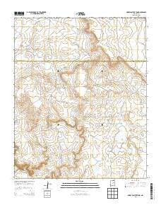 Horse Pasture Tank New Mexico Historical topographic map, 1:24000 scale, 7.5 X 7.5 Minute, Year 2013