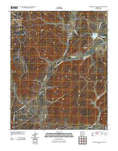 Horsehead Canyon NW New Mexico Historical topographic map, 1:24000 scale, 7.5 X 7.5 Minute, Year 2010