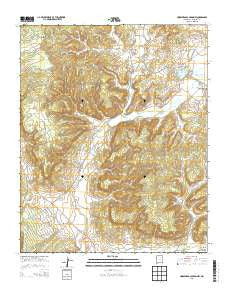 Horsehead Canyon NW New Mexico Historical topographic map, 1:24000 scale, 7.5 X 7.5 Minute, Year 2013