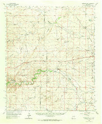 Horseshoe Bend New Mexico Historical topographic map, 1:62500 scale, 15 X 15 Minute, Year 1962