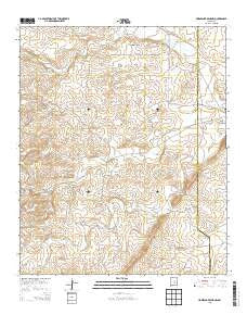 Horseshoe Bend NW New Mexico Historical topographic map, 1:24000 scale, 7.5 X 7.5 Minute, Year 2013