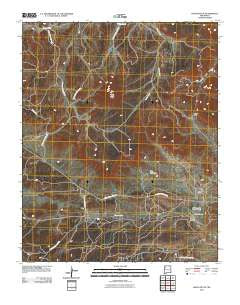 Hosta Butte New Mexico Historical topographic map, 1:24000 scale, 7.5 X 7.5 Minute, Year 2010
