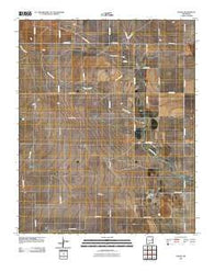 House New Mexico Historical topographic map, 1:24000 scale, 7.5 X 7.5 Minute, Year 2010