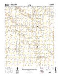 House New Mexico Current topographic map, 1:24000 scale, 7.5 X 7.5 Minute, Year 2017