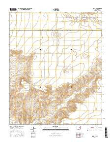 House SE New Mexico Current topographic map, 1:24000 scale, 7.5 X 7.5 Minute, Year 2017