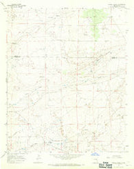 Howell Ranch New Mexico Historical topographic map, 1:24000 scale, 7.5 X 7.5 Minute, Year 1967
