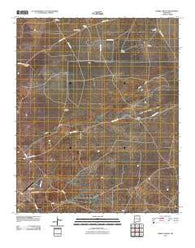 Howell Ranch New Mexico Historical topographic map, 1:24000 scale, 7.5 X 7.5 Minute, Year 2010
