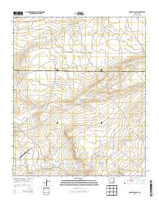 Howell Ranch New Mexico Historical topographic map, 1:24000 scale, 7.5 X 7.5 Minute, Year 2013