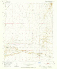 Hubbell Spring New Mexico Historical topographic map, 1:24000 scale, 7.5 X 7.5 Minute, Year 1952