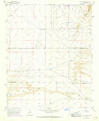 Hubbell Spring New Mexico Historical topographic map, 1:24000 scale, 7.5 X 7.5 Minute, Year 1952