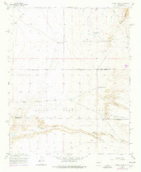 Hubbell Spring New Mexico Historical topographic map, 1:24000 scale, 7.5 X 7.5 Minute, Year 1952
