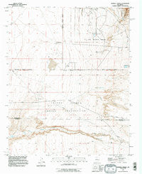 Hubbell Spring New Mexico Historical topographic map, 1:24000 scale, 7.5 X 7.5 Minute, Year 1991
