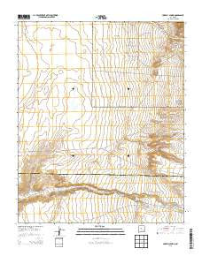 Hubbell Spring New Mexico Historical topographic map, 1:24000 scale, 7.5 X 7.5 Minute, Year 2013