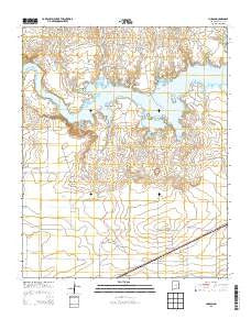 Hudson New Mexico Historical topographic map, 1:24000 scale, 7.5 X 7.5 Minute, Year 2013