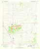 Huerfano Trading Post New Mexico Historical topographic map, 1:24000 scale, 7.5 X 7.5 Minute, Year 1967